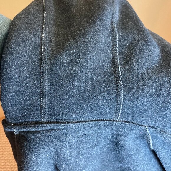 # 102 TNA Distressed Dark Grey Hoodie, Size Small - Picture 2 of 5